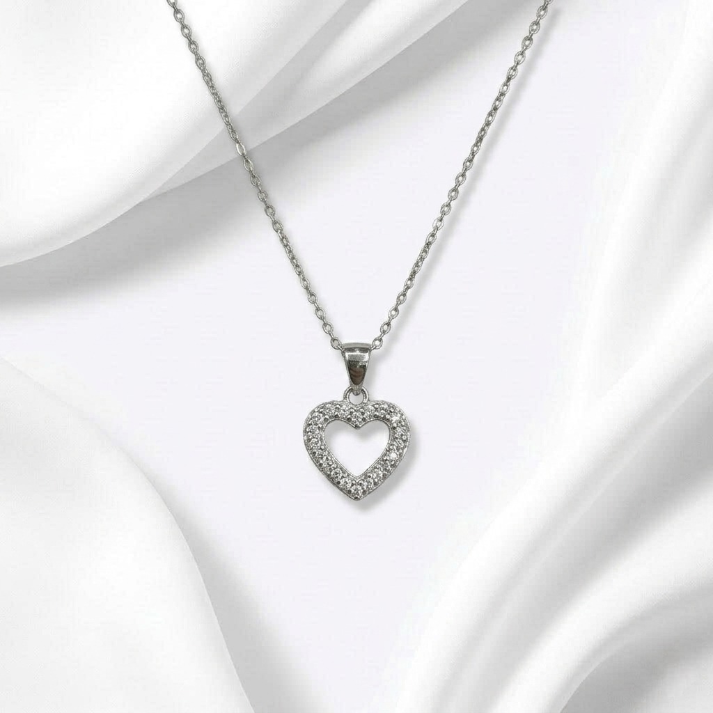 Dây chuyền Bạc 925 Trái Tim Basic Love - KTT1605